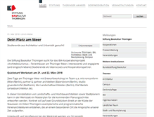 Tablet Screenshot of baukultur-thueringen.de